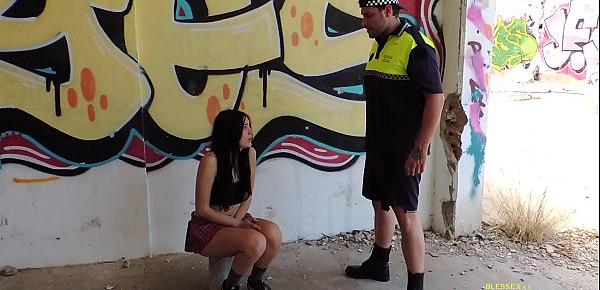  Student teen fucked by police - Magic Javi & Paola Hard